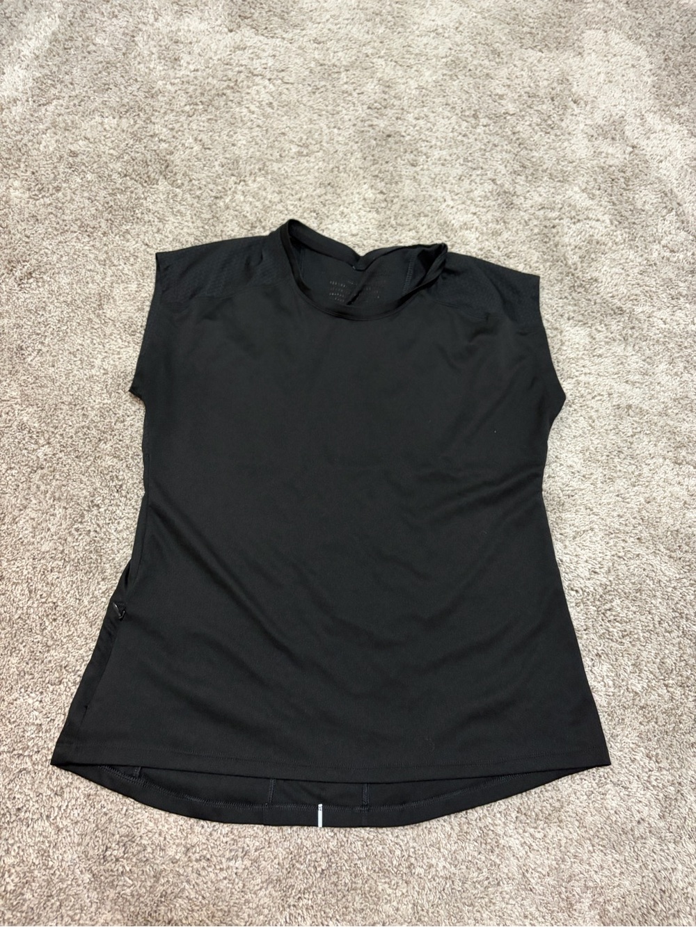 Women’s Black Performance Sleeveless Top